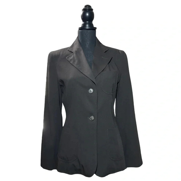 The Limited Womens 2 Button Brown Blazer Size 4 - Picture 2 of 9